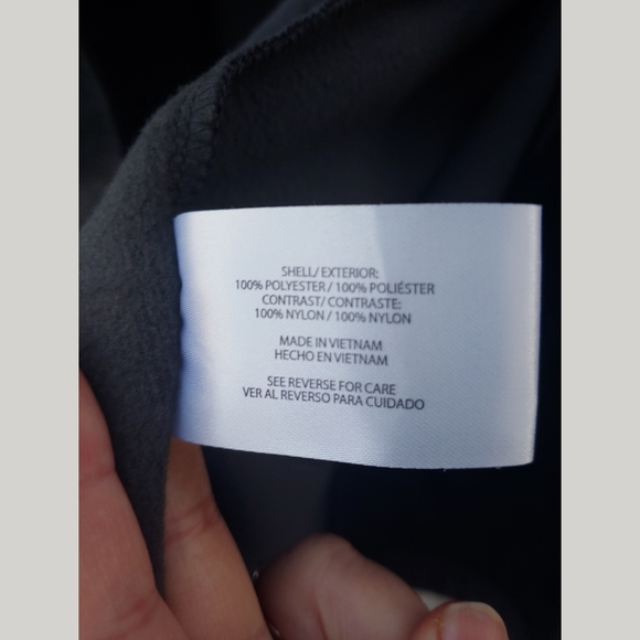 Packable Outerwear 🍁🍂 Orvis Bonded Mesh Full Zip Jacket Grey L - Picture 7 of 7